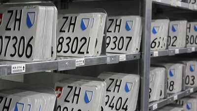 Zürich Wunschkontrollschild