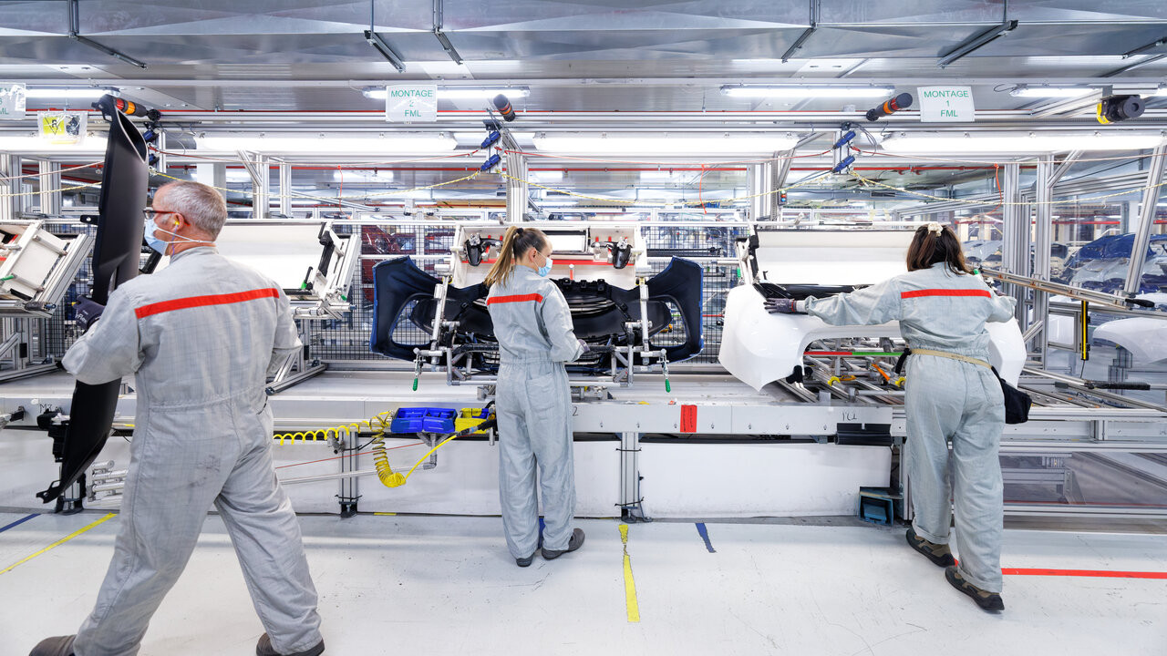 Produktionsanlage von Toyota