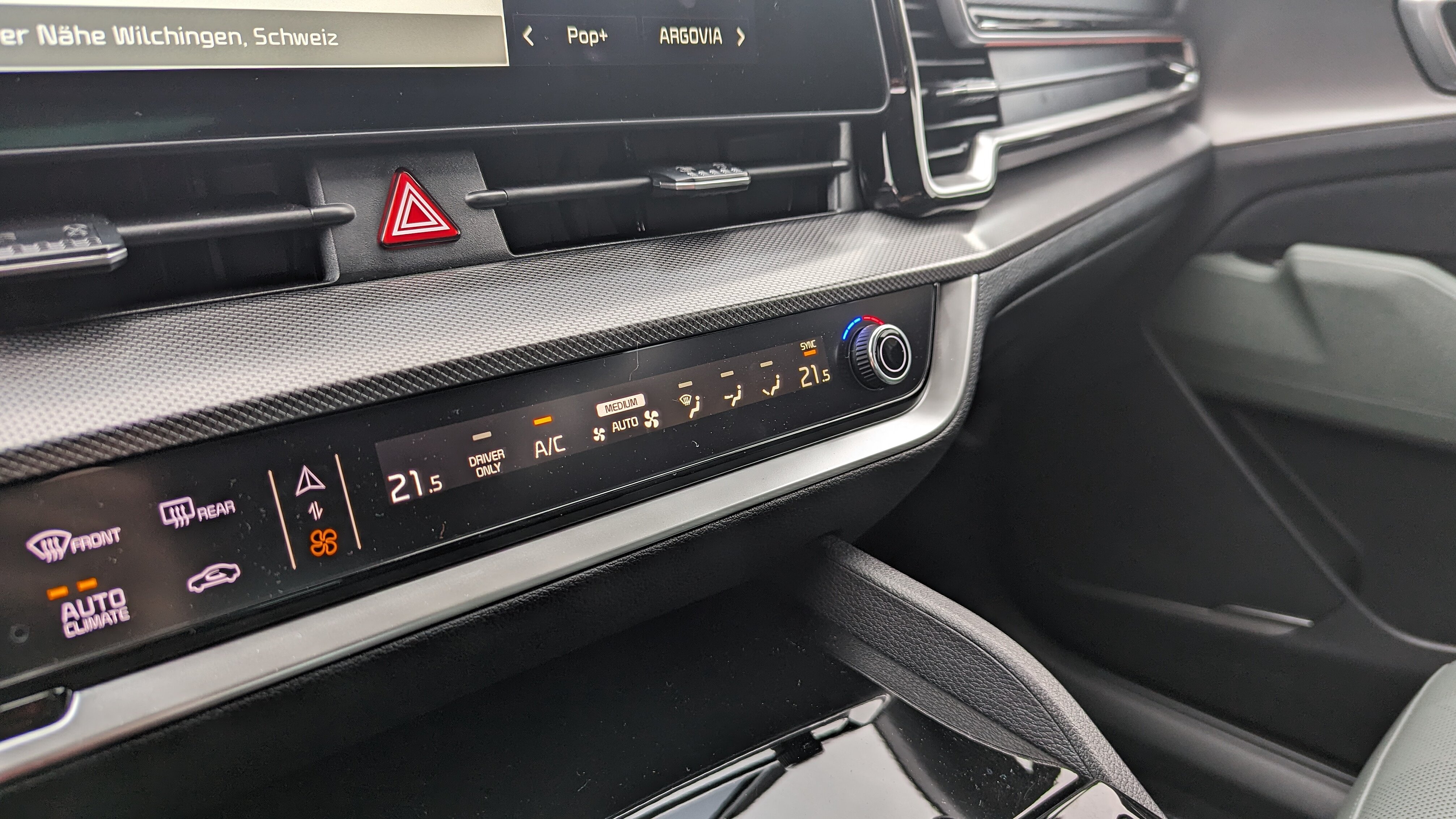 Klimaanlage im Kia Sportage