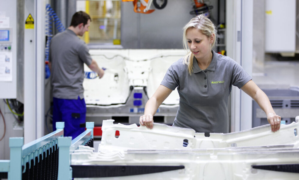 Produktion beim Schweizer Autozulieferer Autoneum