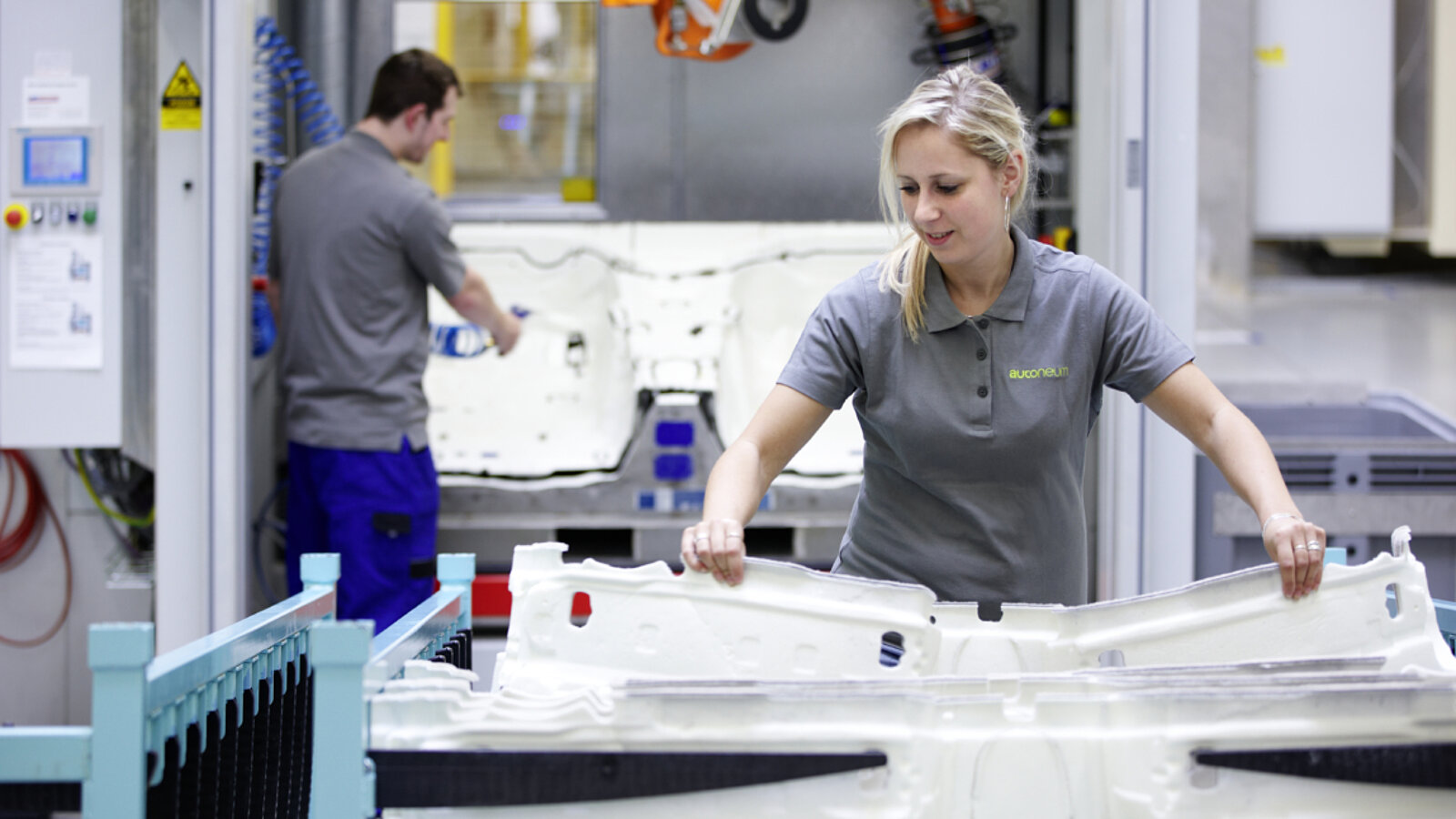 Produktion beim Schweizer Autozulieferer Autoneum