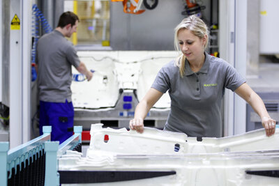 Produktion beim Schweizer Autozulieferer Autoneum