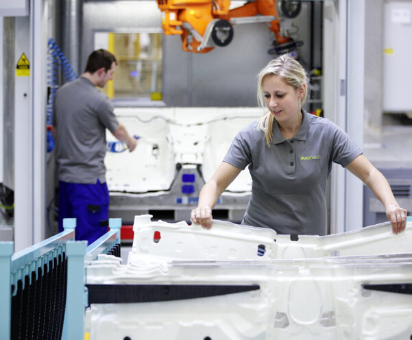 Produktion beim Schweizer Autozulieferer Autoneum