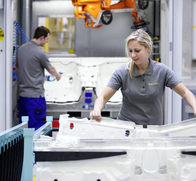 Produktion beim Schweizer Autozulieferer Autoneum