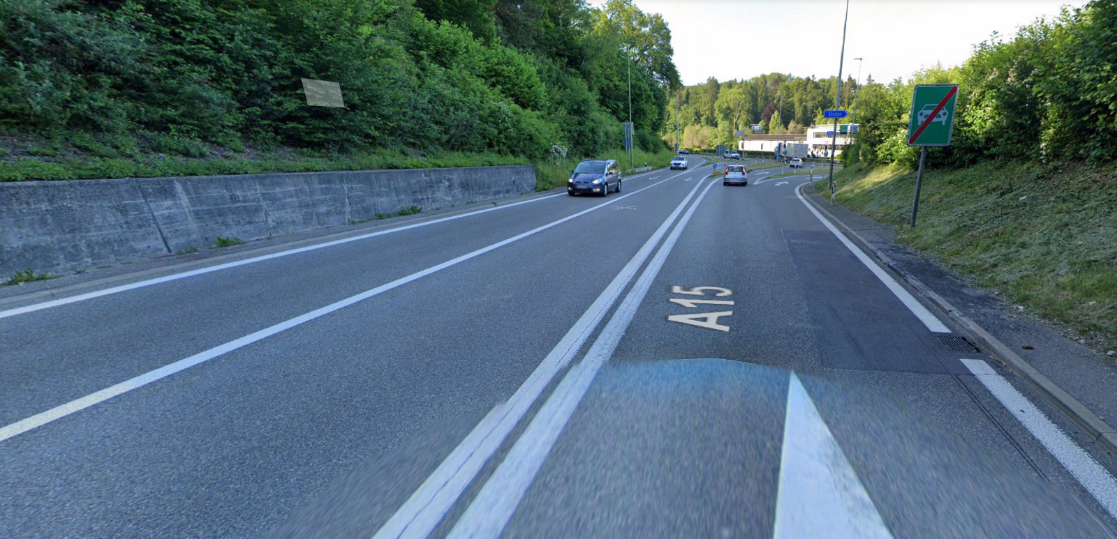 Autobahnende Uster