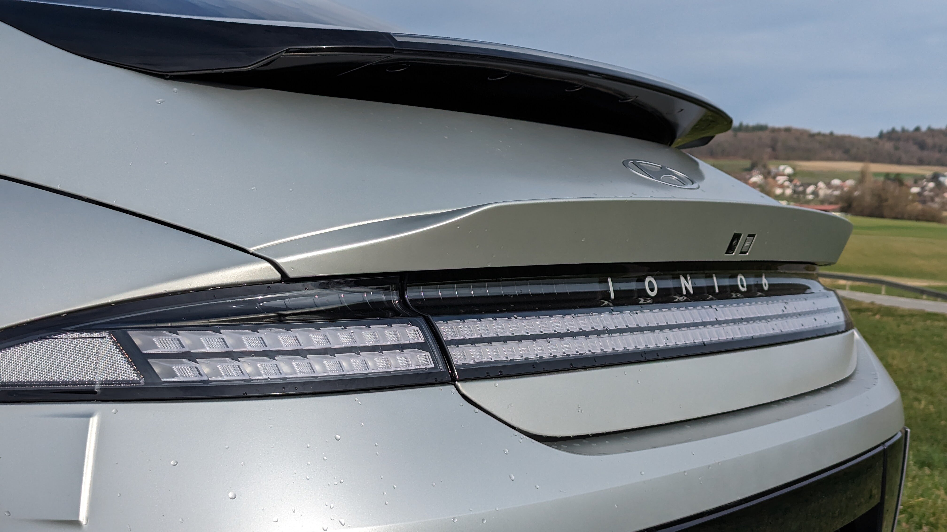 Heckspoiler am Hyundai Ioniq 6