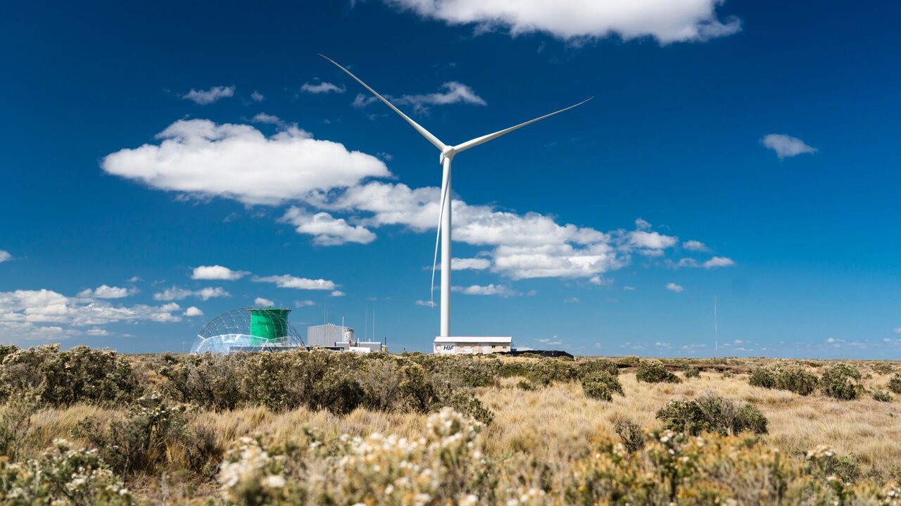 Die Anlage ist in der Nähe von Punta Arenas – ein Ort, wo es 270 Tage im Jahr Wind hat.