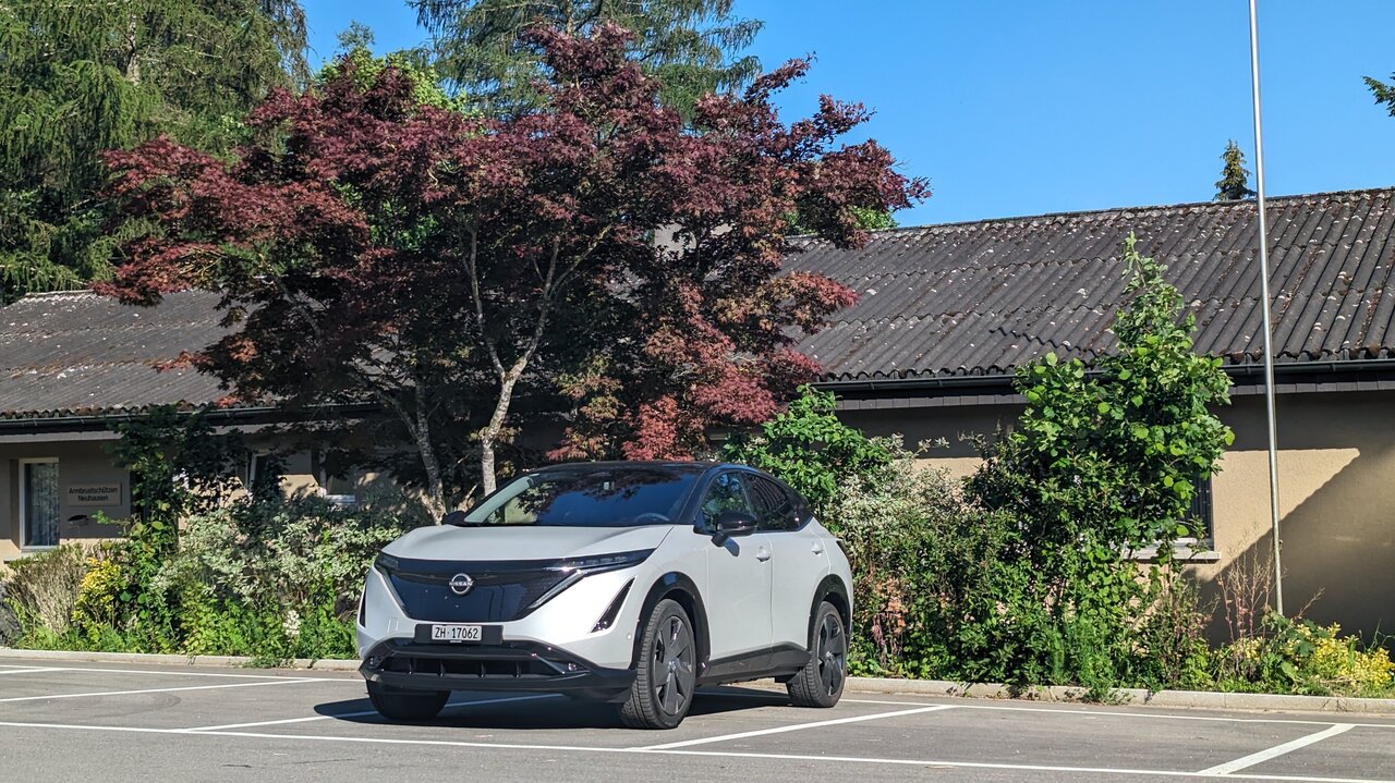 Nissan Ariya von vorne