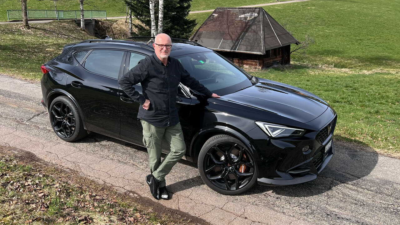 Pentti Aellig mit dem Cupra Formentor