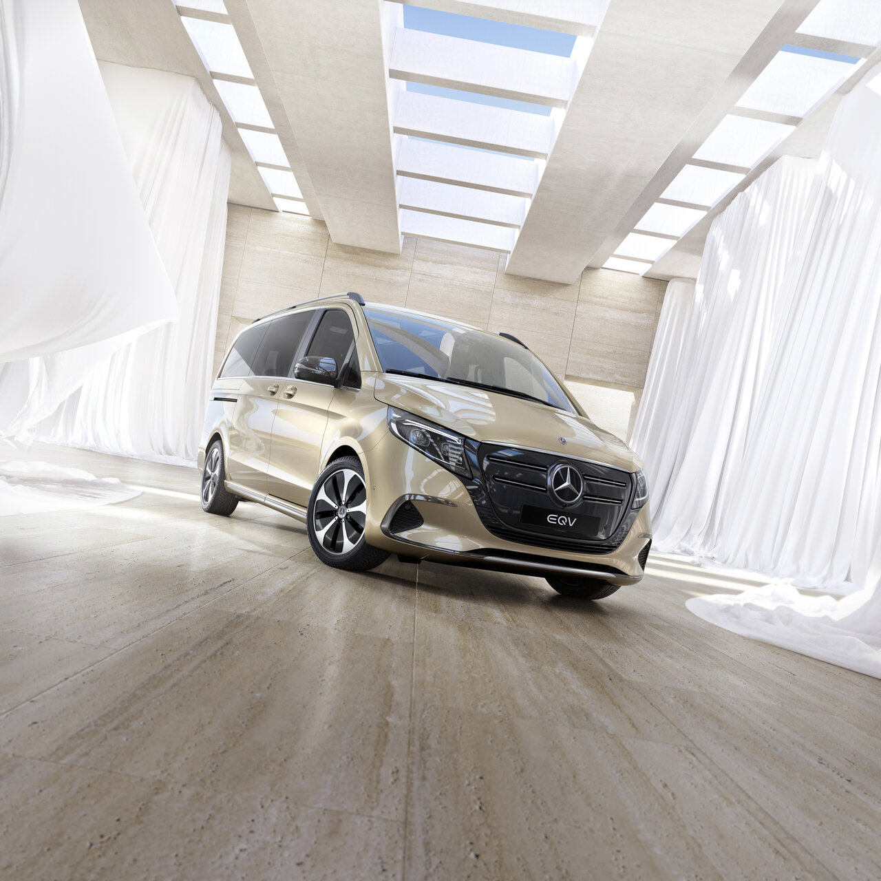 Der Mercedes EQV