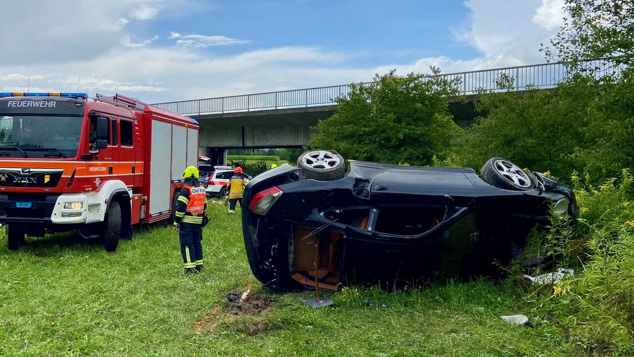 Verunfallter Porsche