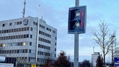 Abstimmungsplakat zur Blitzerabstimmung im Kanton Aargau