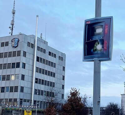 Abstimmungsplakat zur Blitzerabstimmung im Kanton Aargau