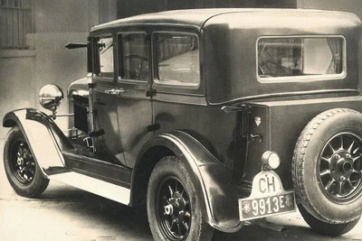 Auto mit Richtungswinker