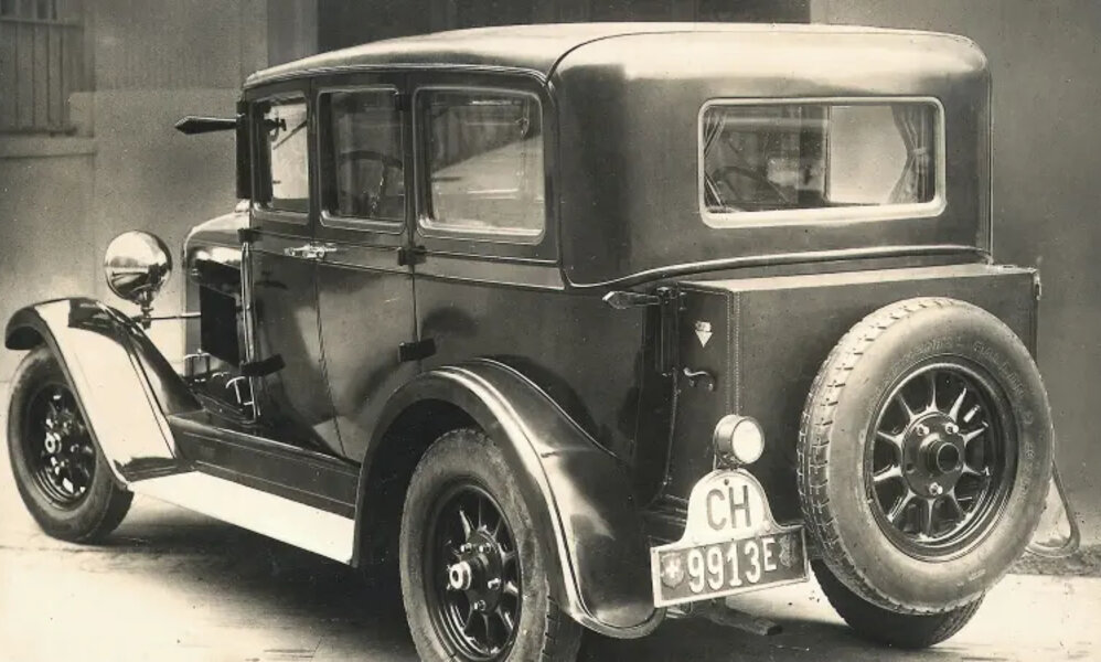 Auto mit Richtungswinker