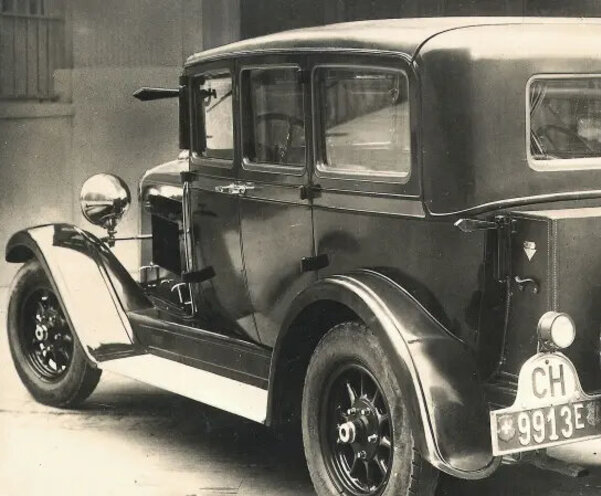 Auto mit Richtungswinker