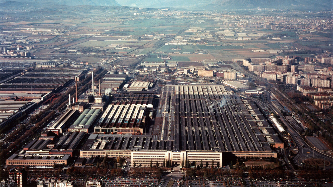 Fiat-Werk Mirafiori in Turin