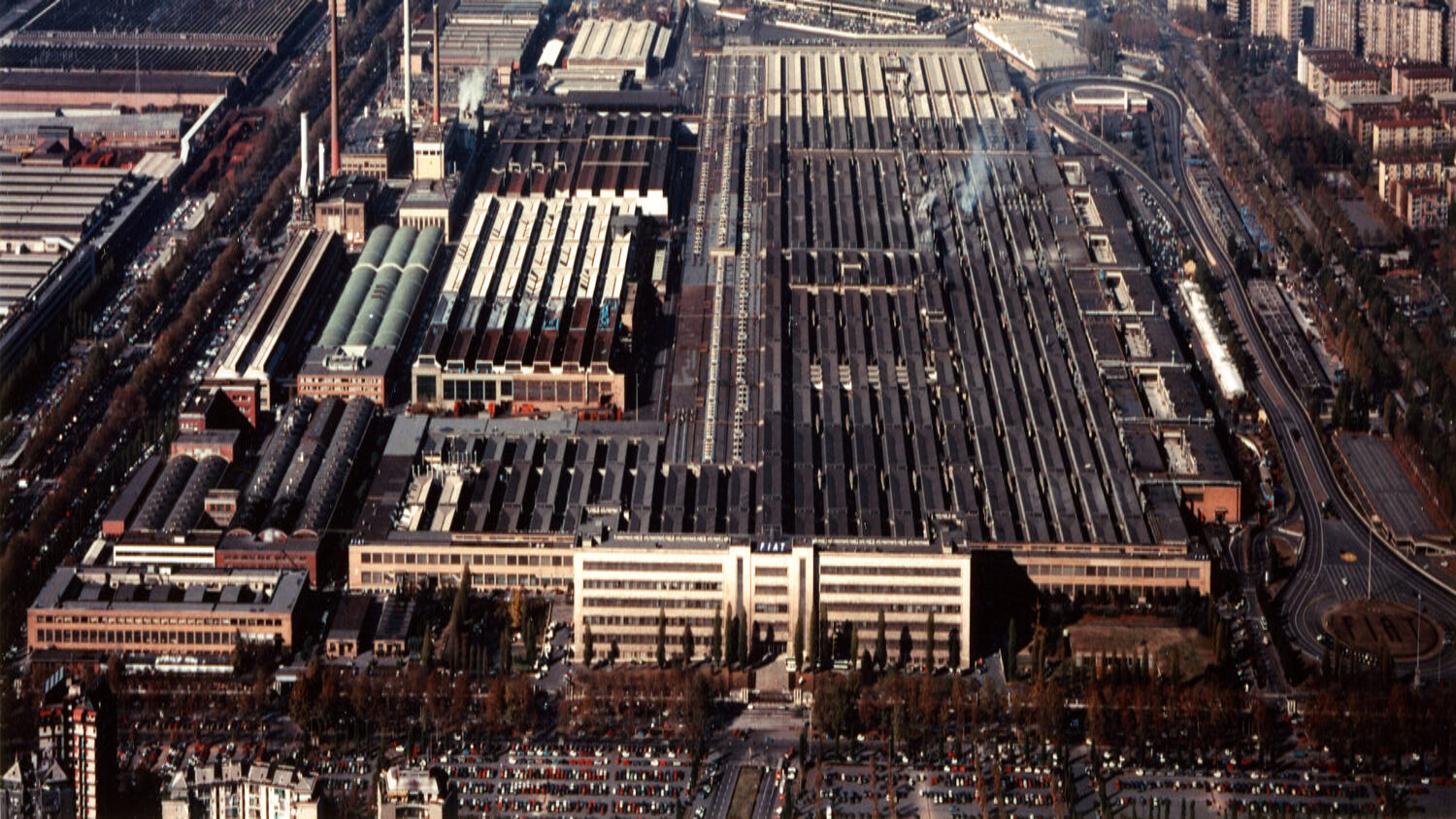 Fiat-Werk Mirafiori in Turin