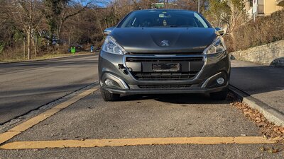 Ein Auto ohne Autonummer