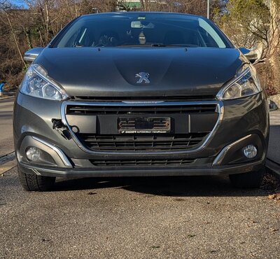 Ein Auto ohne Autonummer