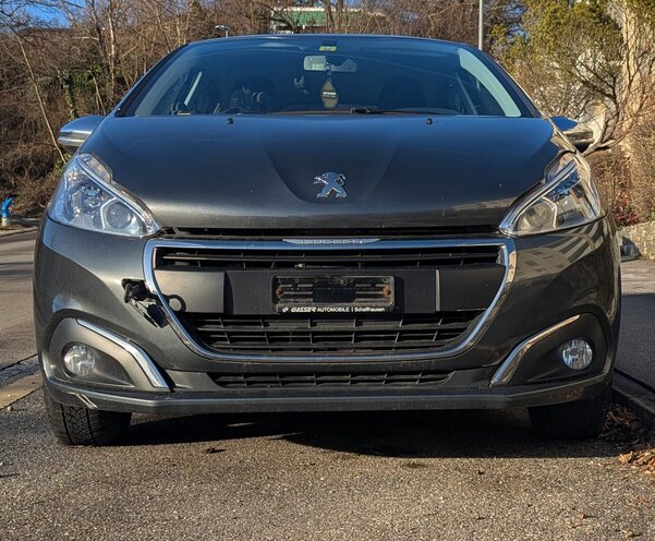 Ein Auto ohne Autonummer