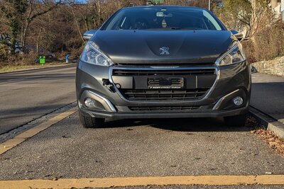 Ein Auto ohne Autonummer