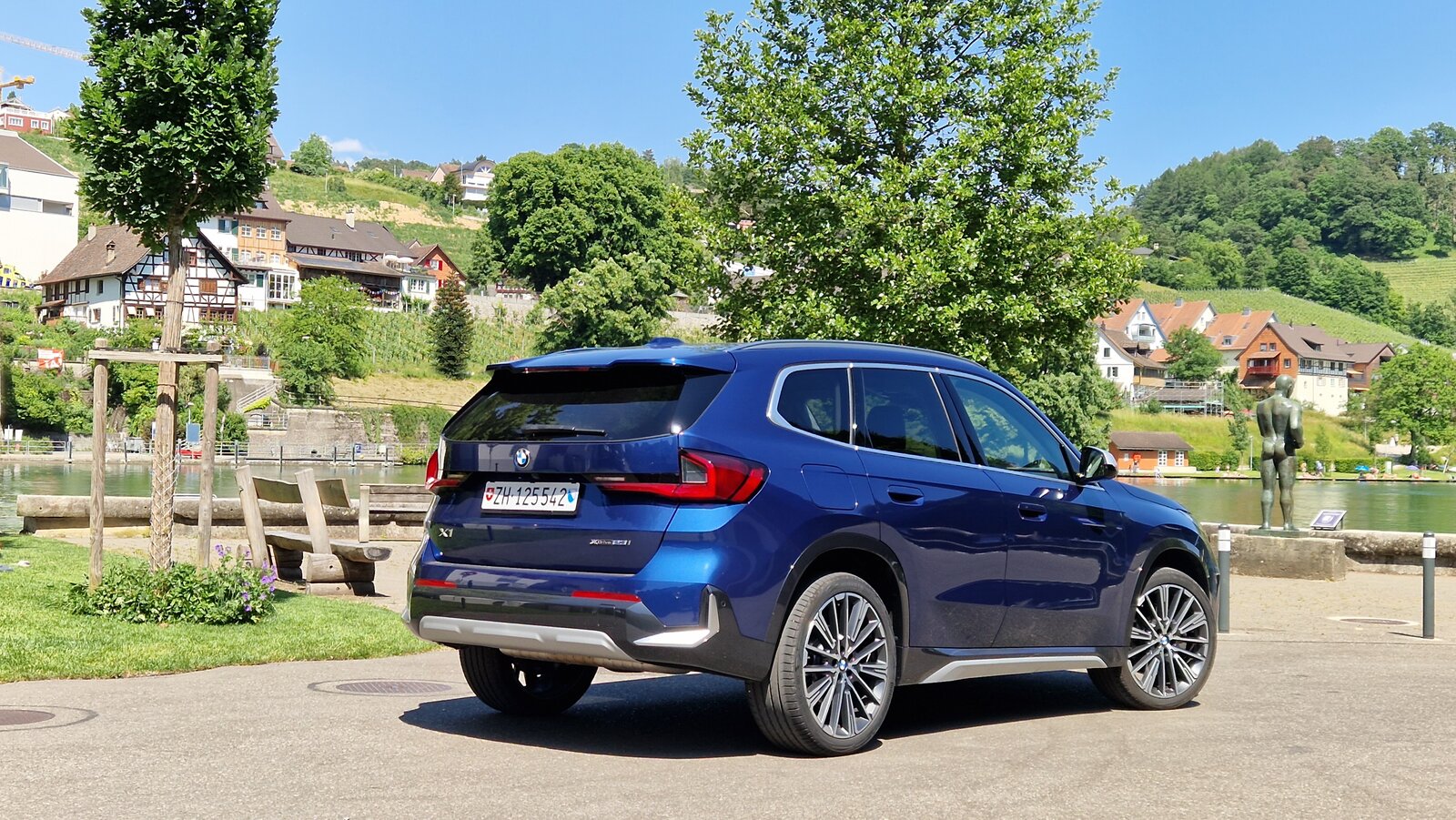 Heckansicht des BMW X1
