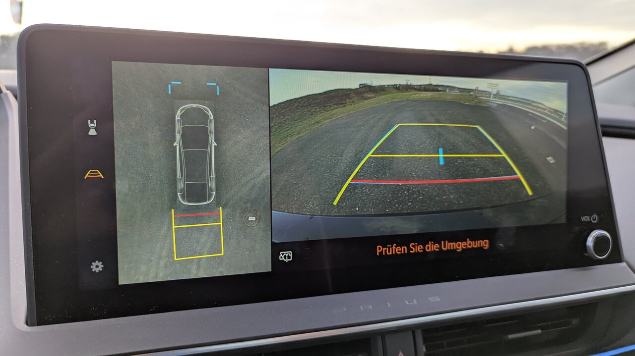 360-Grad-Kamera im Toyota Prius 