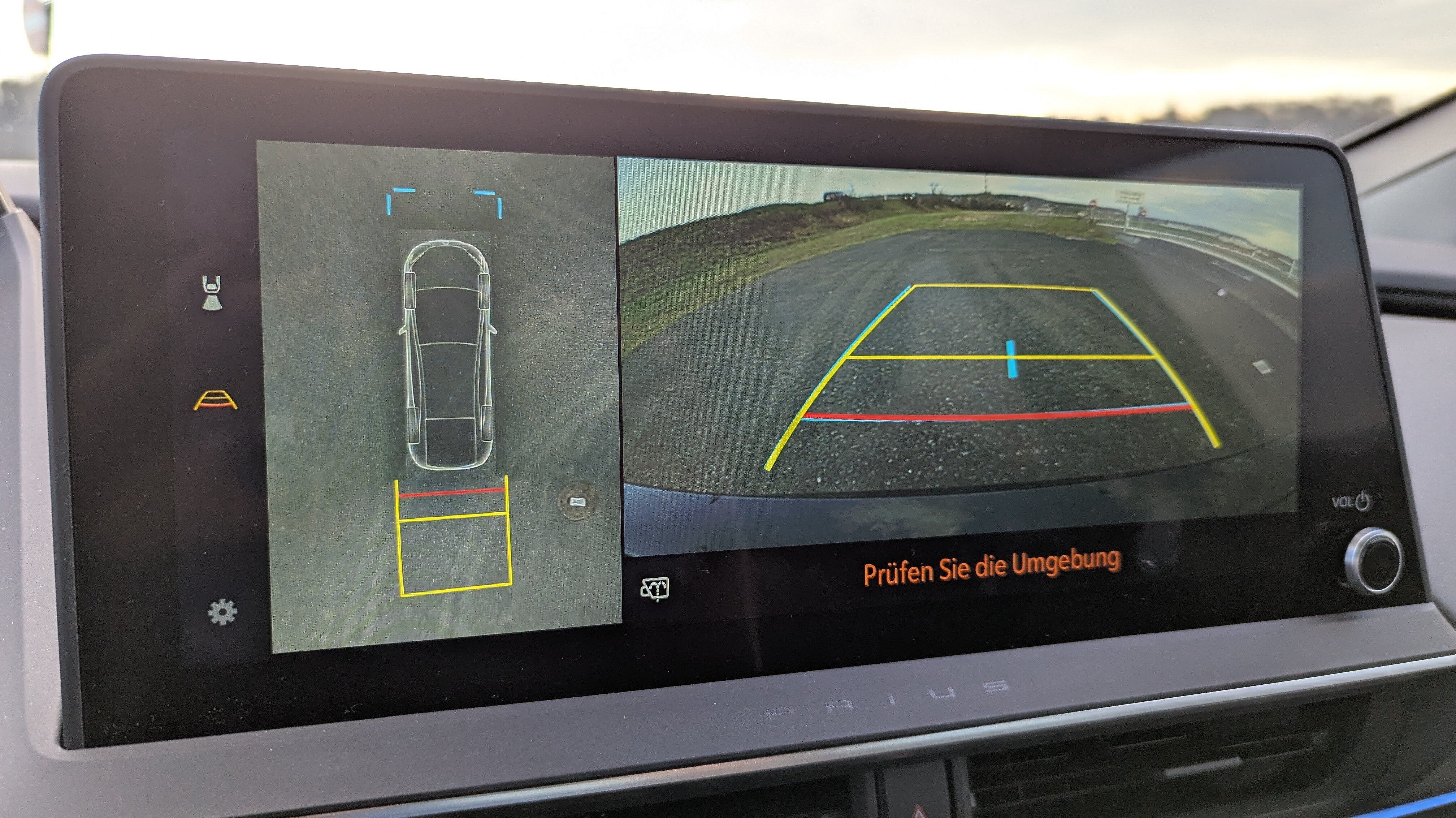 360-Grad-Kamera im Toyota Prius