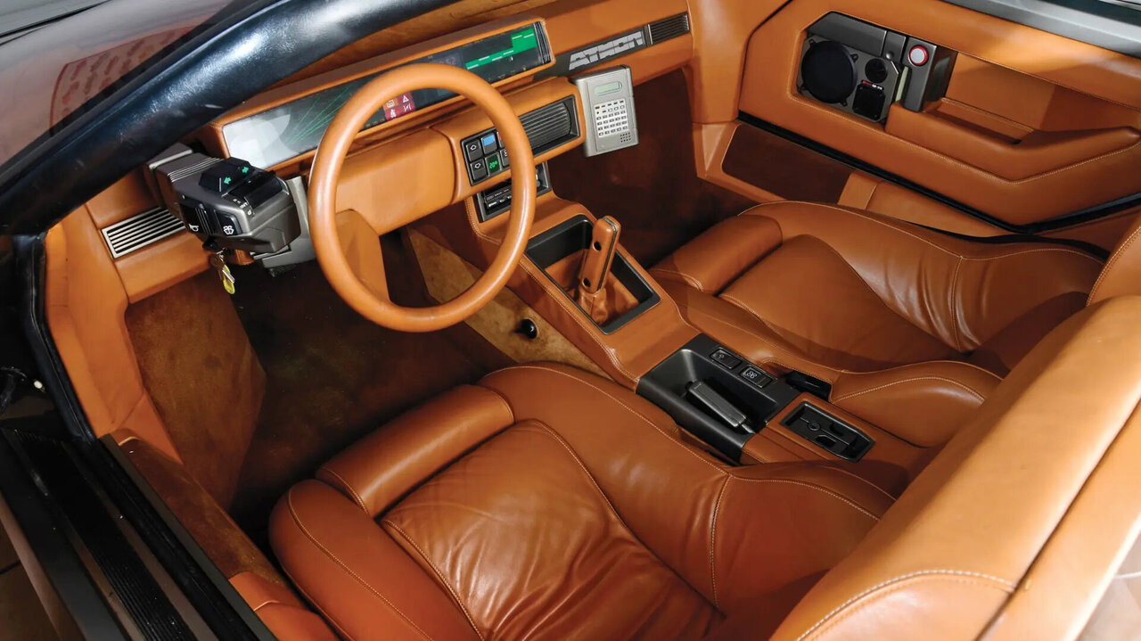 Cockpit des Lamborghini Athon