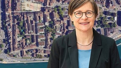 Stadträtin Katrin Bernath von der GLP sorgt in Schaffhausen für Gesprächsstoff. Bild: Google Maps, Stadt Schaffhausen