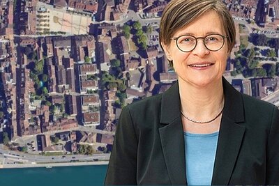 Stadträtin Katrin Bernath von der GLP sorgt in Schaffhausen für Gesprächsstoff. Bild: Google Maps, Stadt Schaffhausen