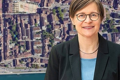 Stadträtin Katrin Bernath von der GLP sorgt in Schaffhausen für Gesprächsstoff. Bild: Google Maps, Stadt Schaffhausen