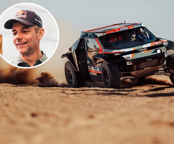 Sébastien Loeb im Dacia Sandrider
