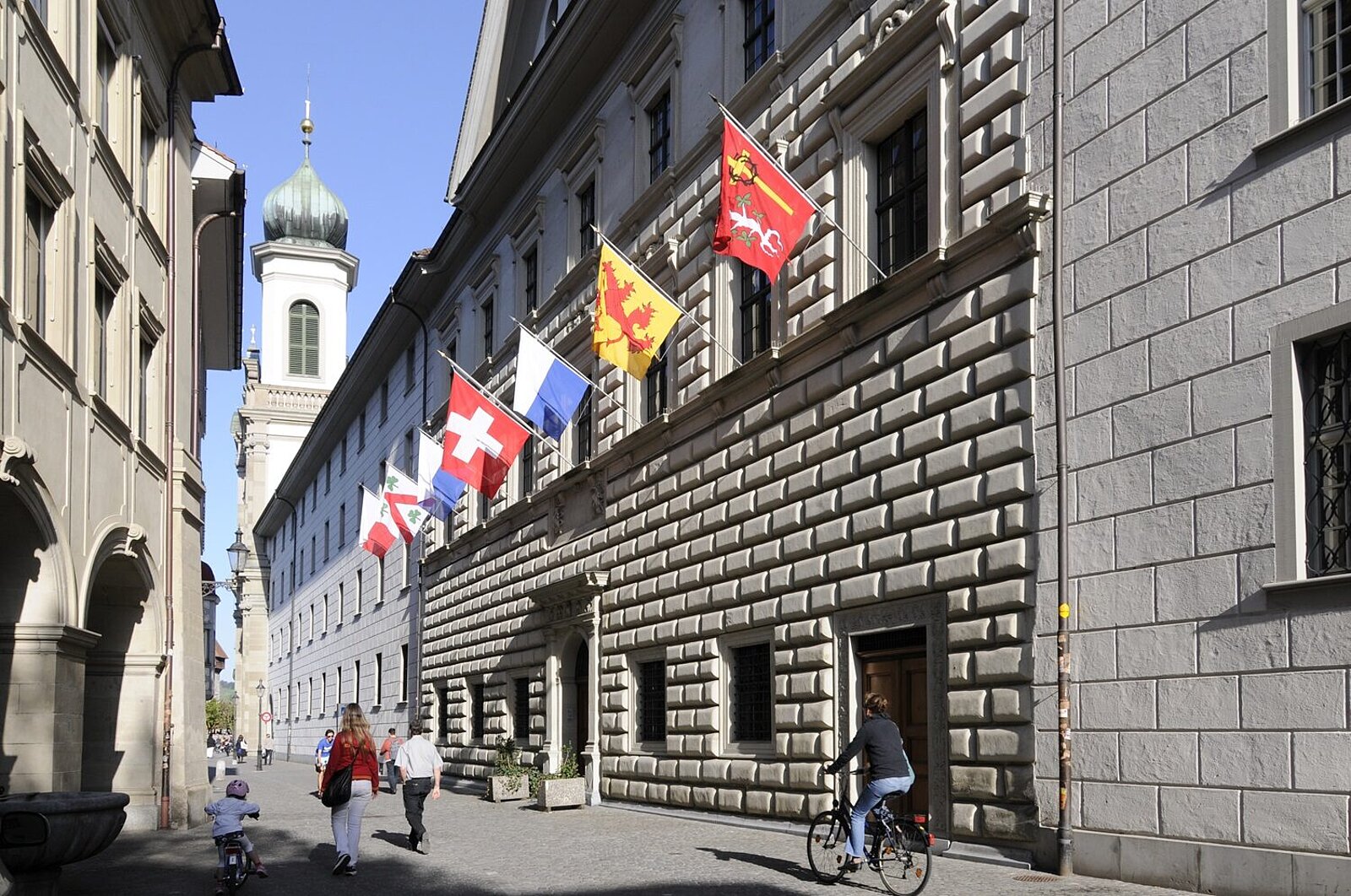 Regierungsgebäude des Kantons in Luzern.