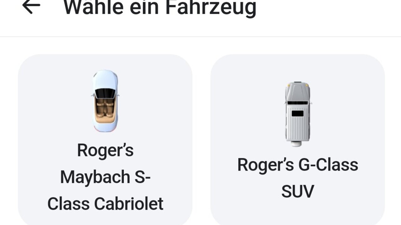 Screenshot der App Waze