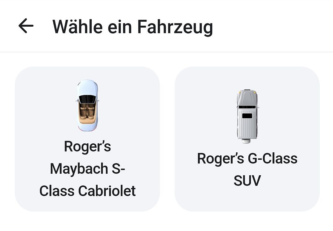 Screenshot der App Waze