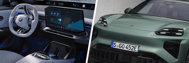 BMW ix3 Porsche Cayenne