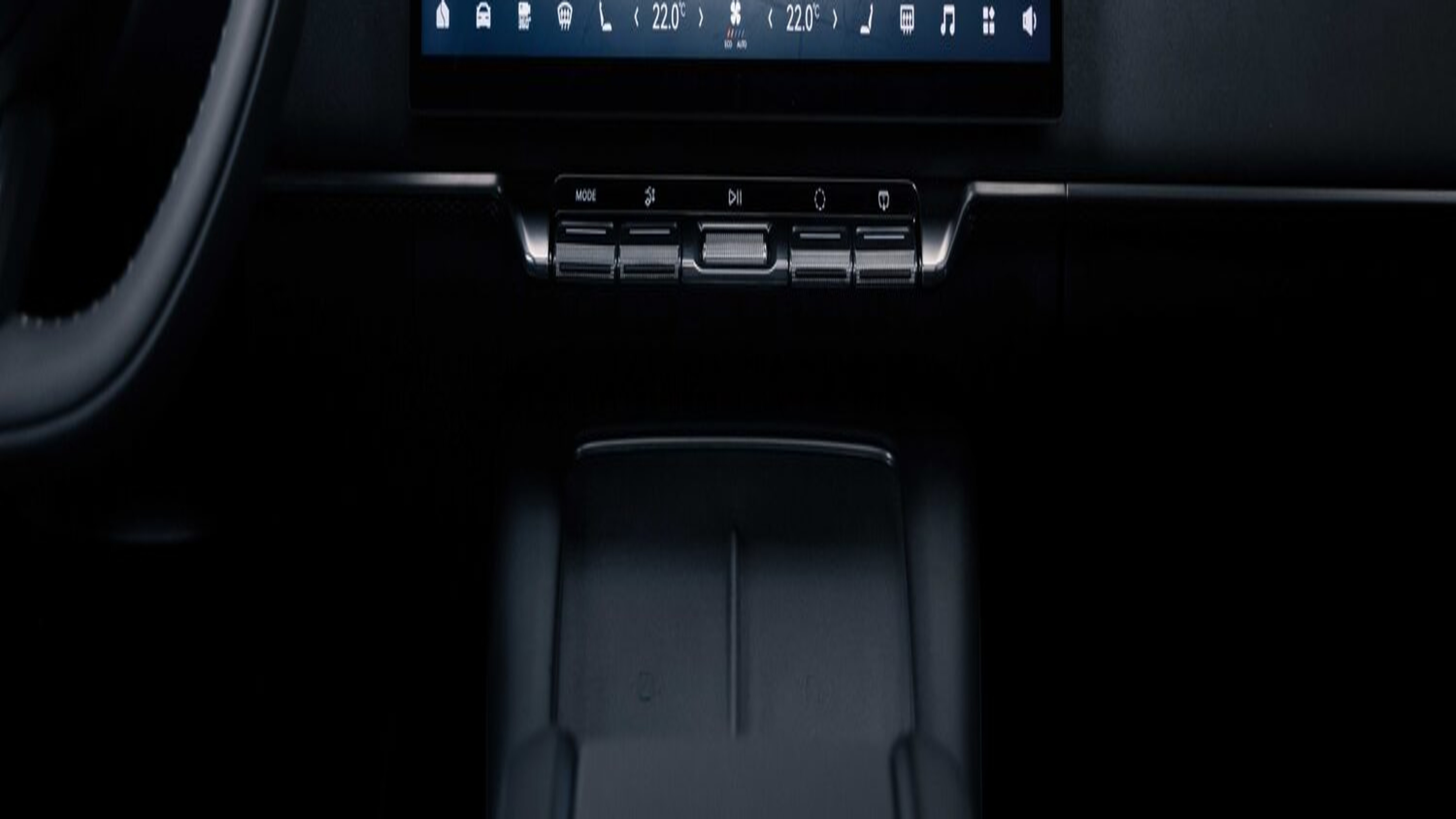 Touchscreen im Zeekr 7X