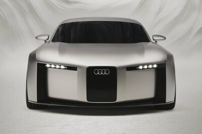 Zu reden gab der Kuhlgrill der neuen Konzeptstudie. Bild: Audi Media Center