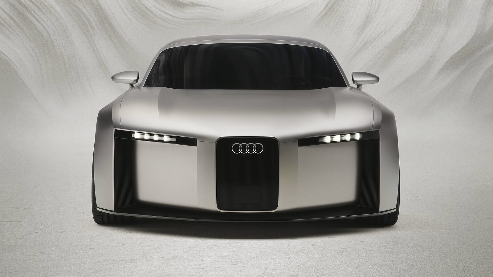 Zu reden gab der Kuhlgrill der neuen Konzeptstudie. Bild: Audi Media Center