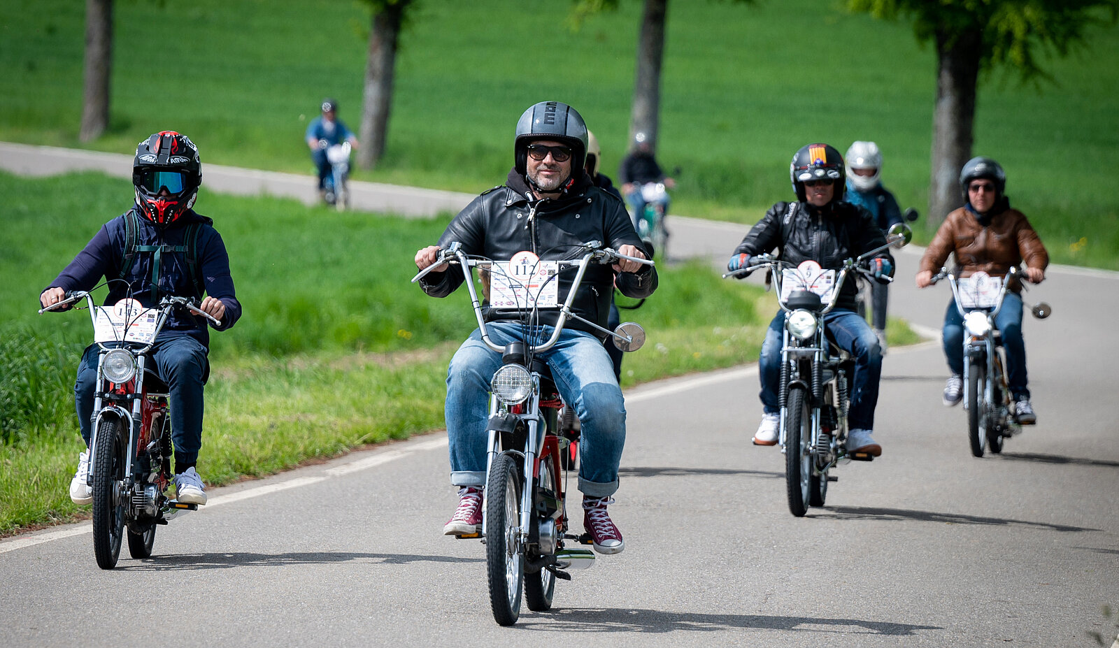 Töffli-Comeback am «Moped Revival»-Event der Cooking Fellows.