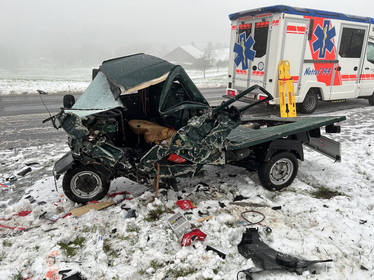 Unfall Goldau SZ