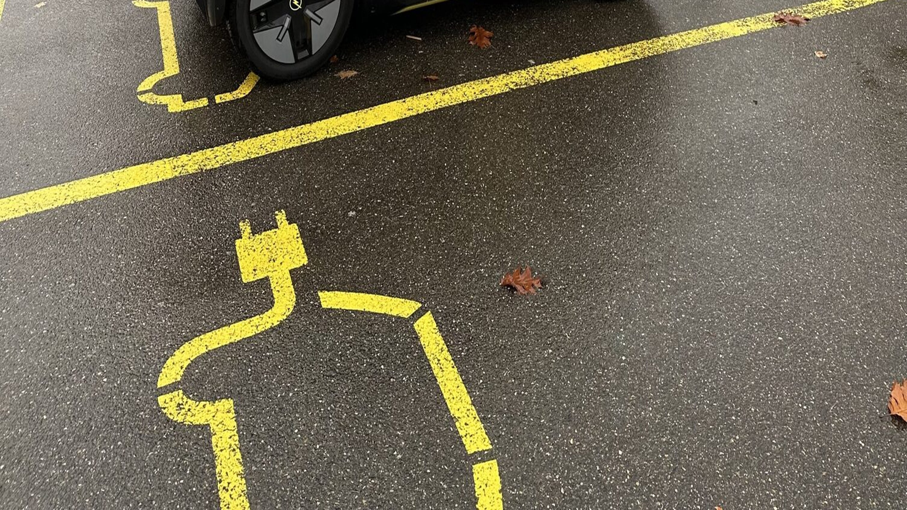 Das Auto Rocks vor dem Museum.