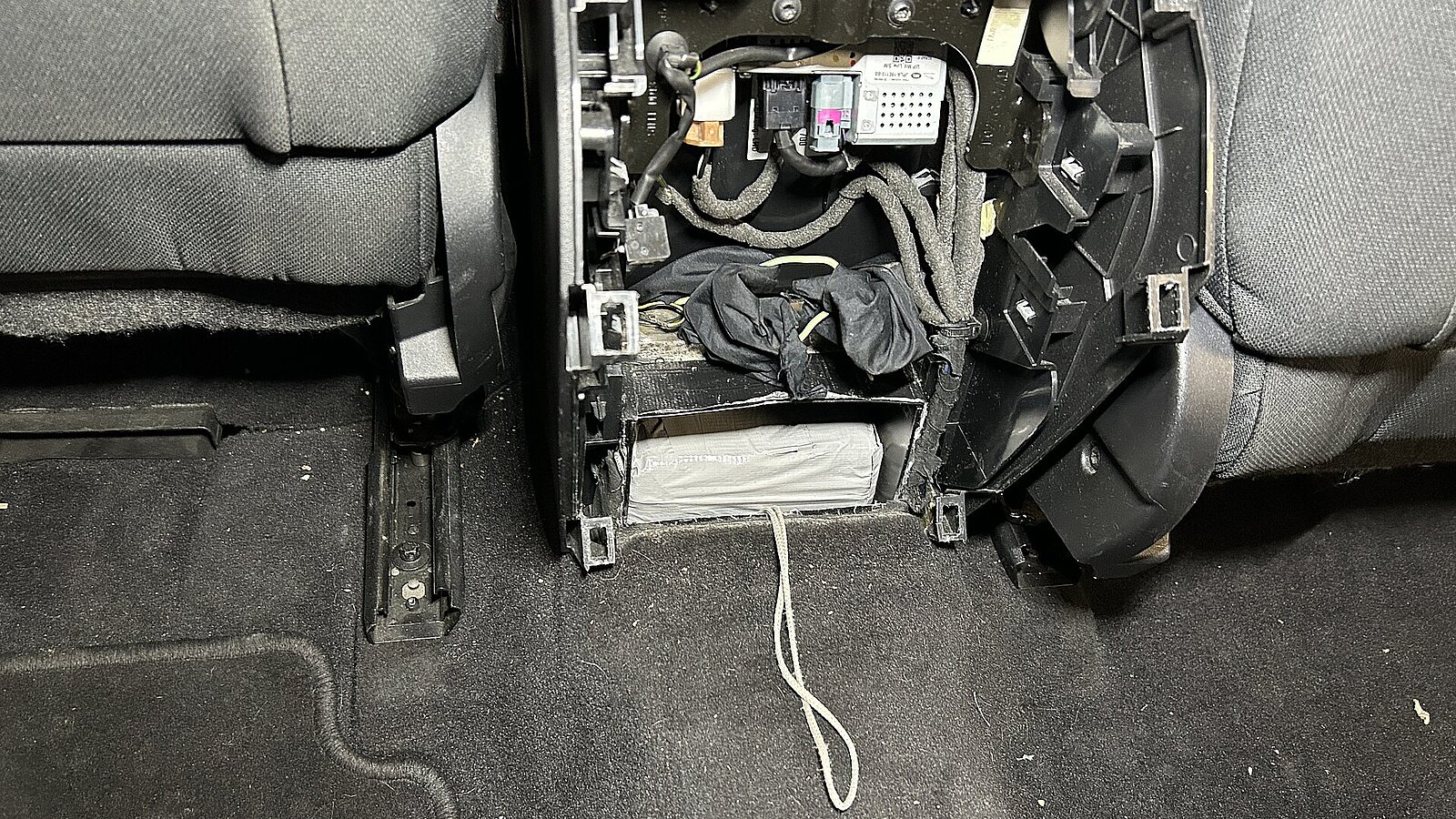 Drogen-Versteck im Auto