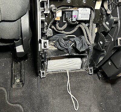 Drogen-Versteck im Auto