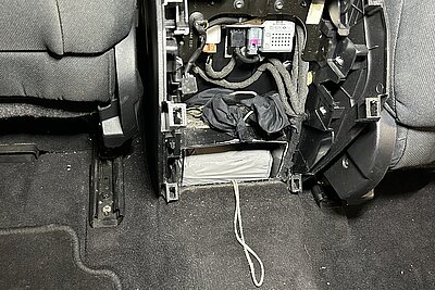 Drogen-Versteck im Auto