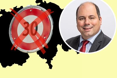 SVP-Nationalrat Mauro Tuena sieht im klaren Nein zu flächendeckendem Tempo 30 einen Wendepunkt: Für ihn ist der Entscheid ein Startschuss. Bild: STREETLIFE / ZVG