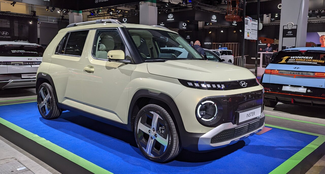 Hyundai Inster an der Auto Zürich