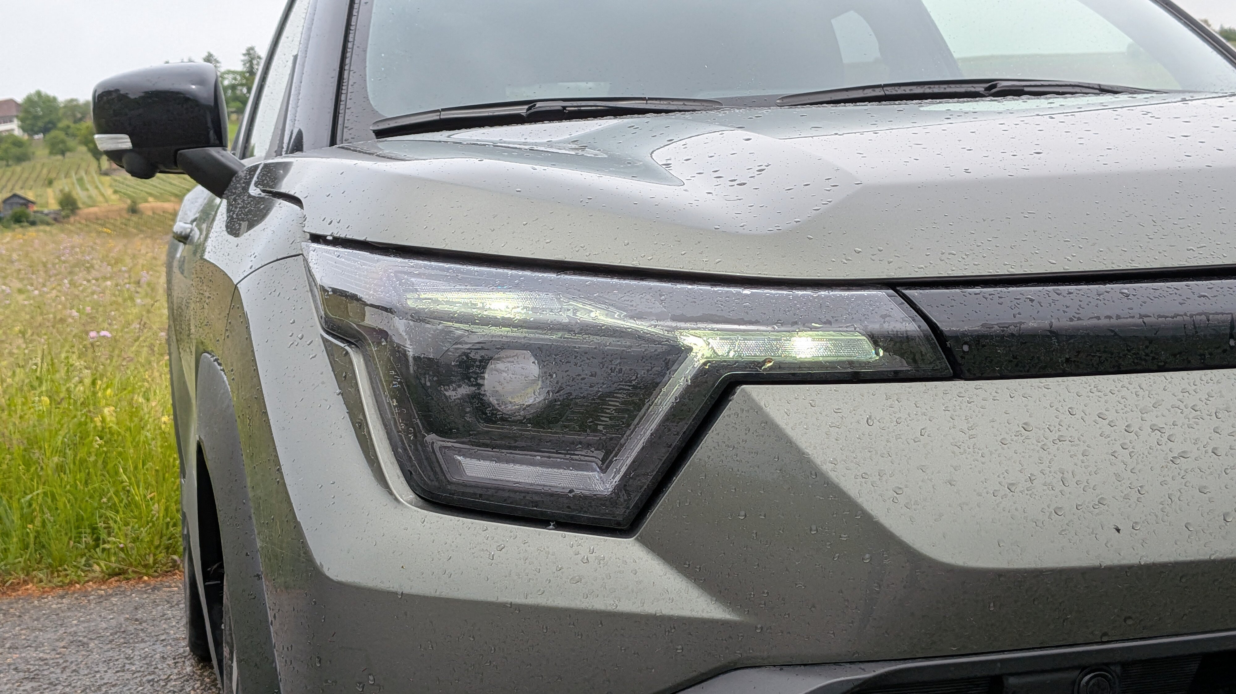 Frontlichter des Toyota Urban Cruiser